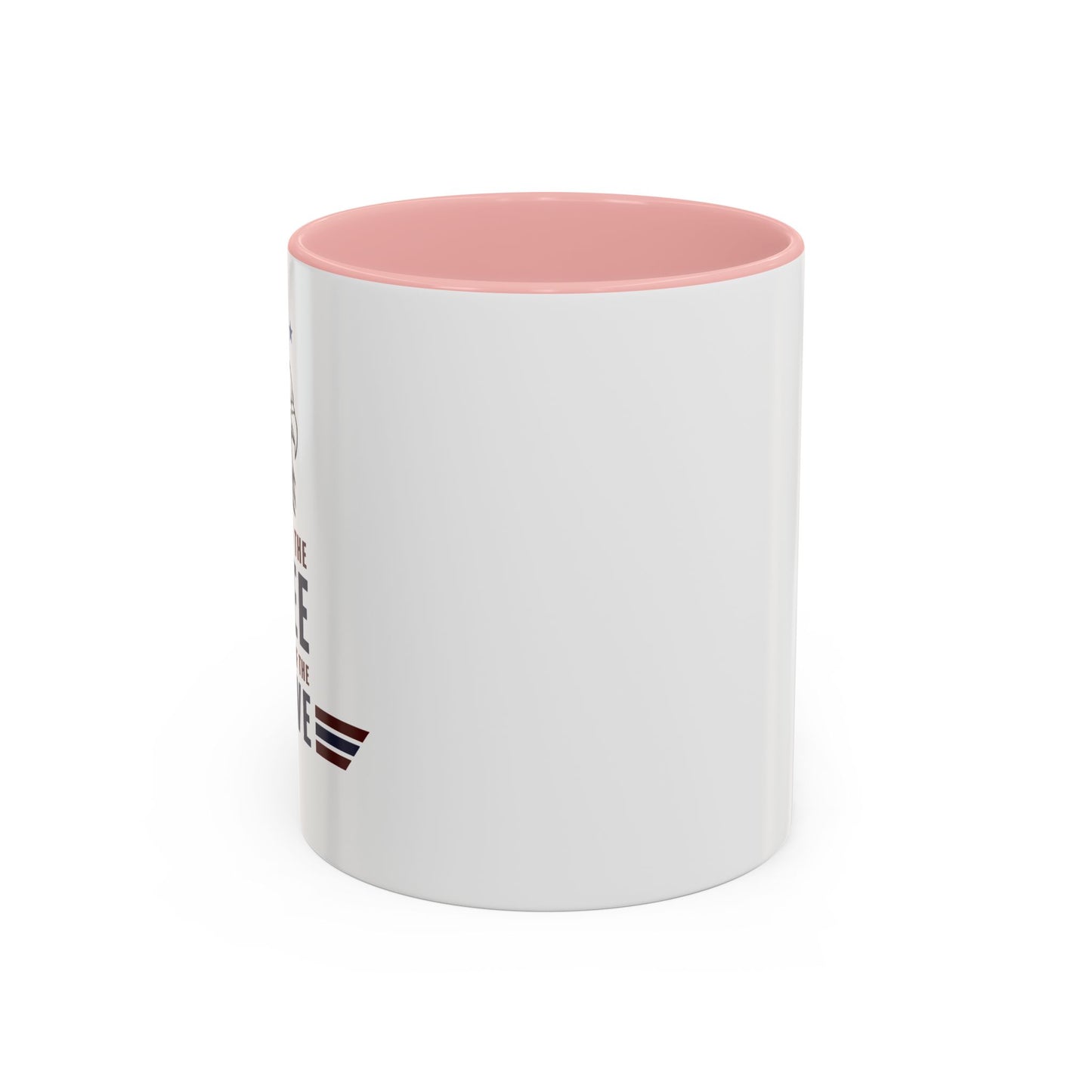 Patriotic Striped Accent Coffee Mug (11/15oz)