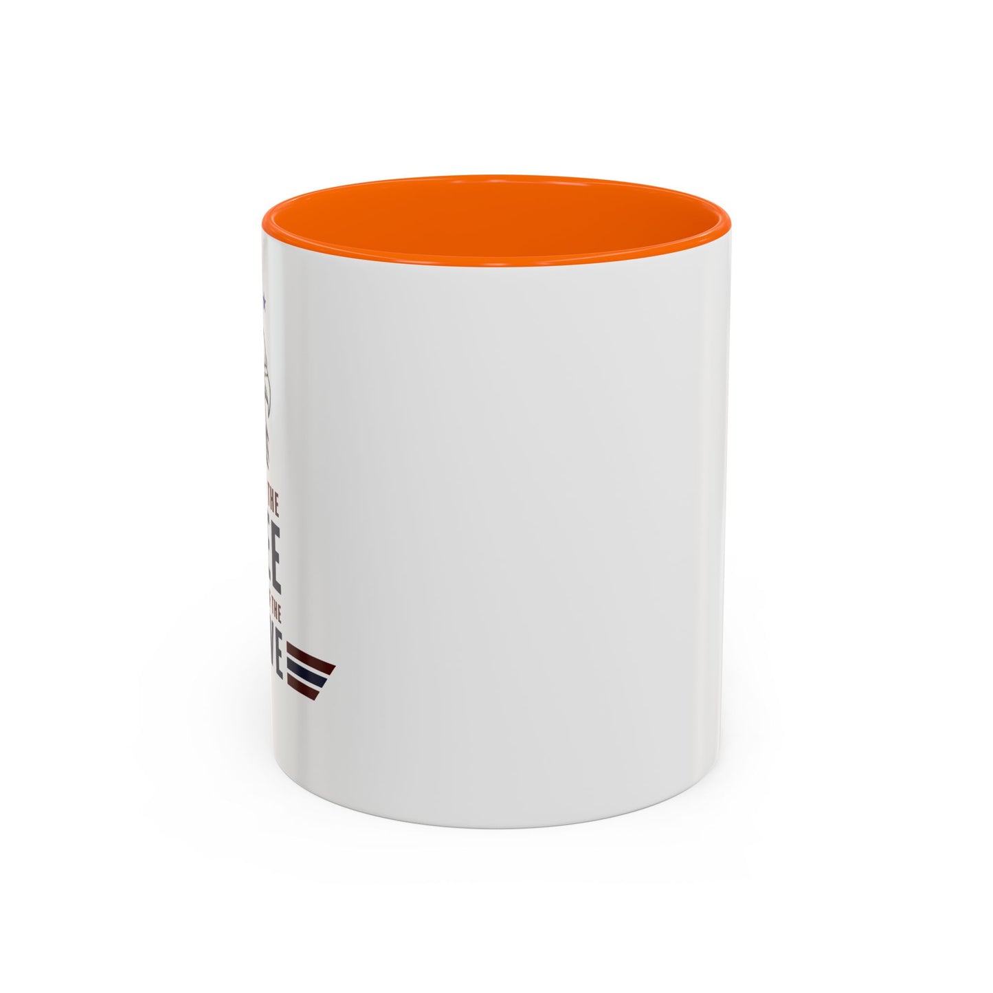 Patriotic Striped Accent Coffee Mug (11/15oz)