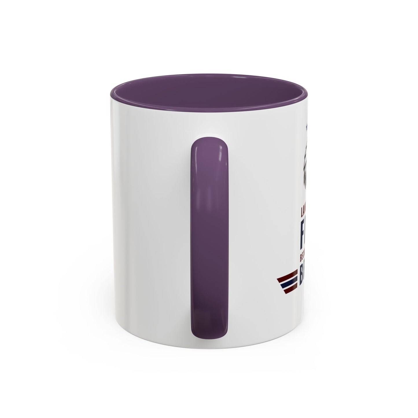 Patriotic Striped Accent Coffee Mug (11/15oz)