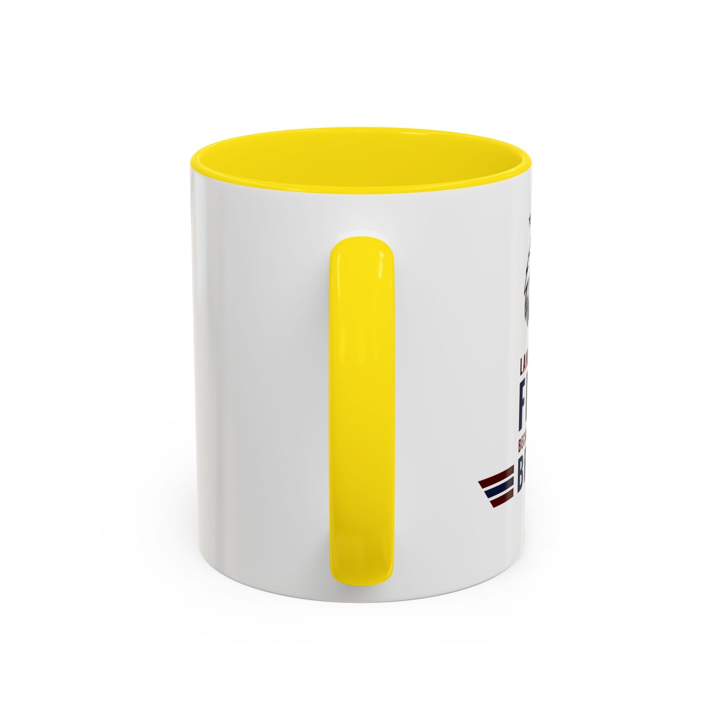 Patriotic Striped Accent Coffee Mug (11/15oz)