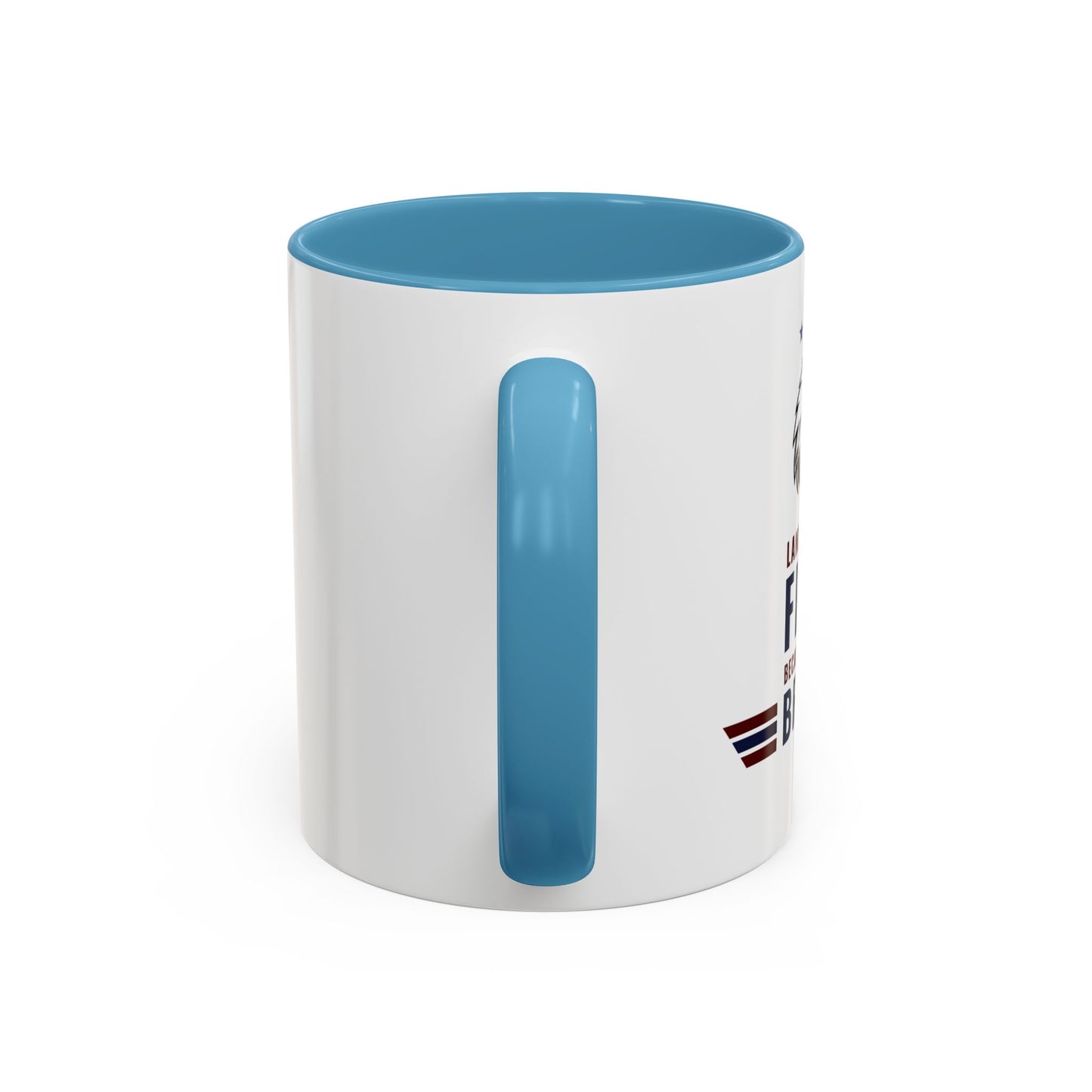 Patriotic Striped Accent Coffee Mug (11/15oz)