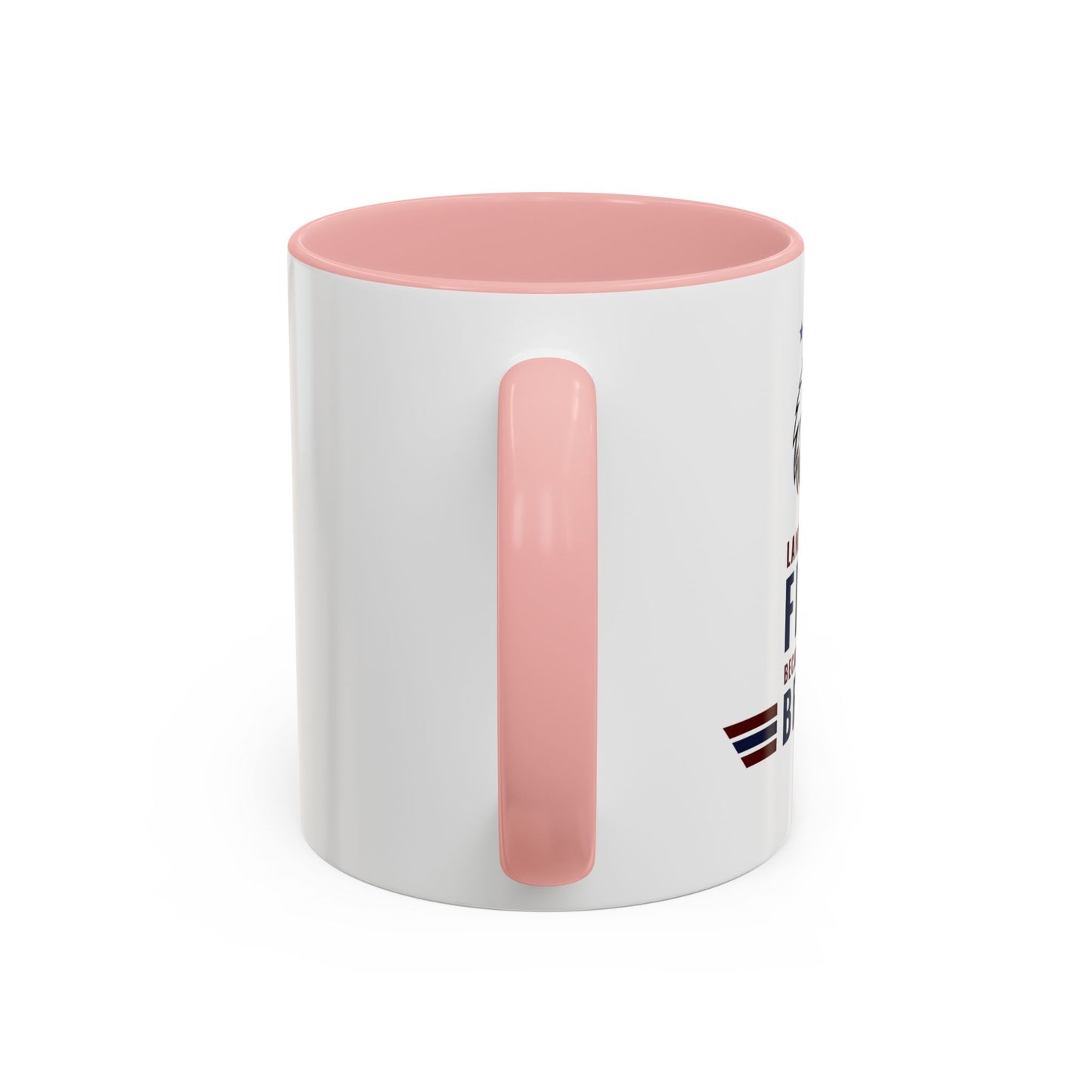 Patriotic Striped Accent Coffee Mug (11/15oz)