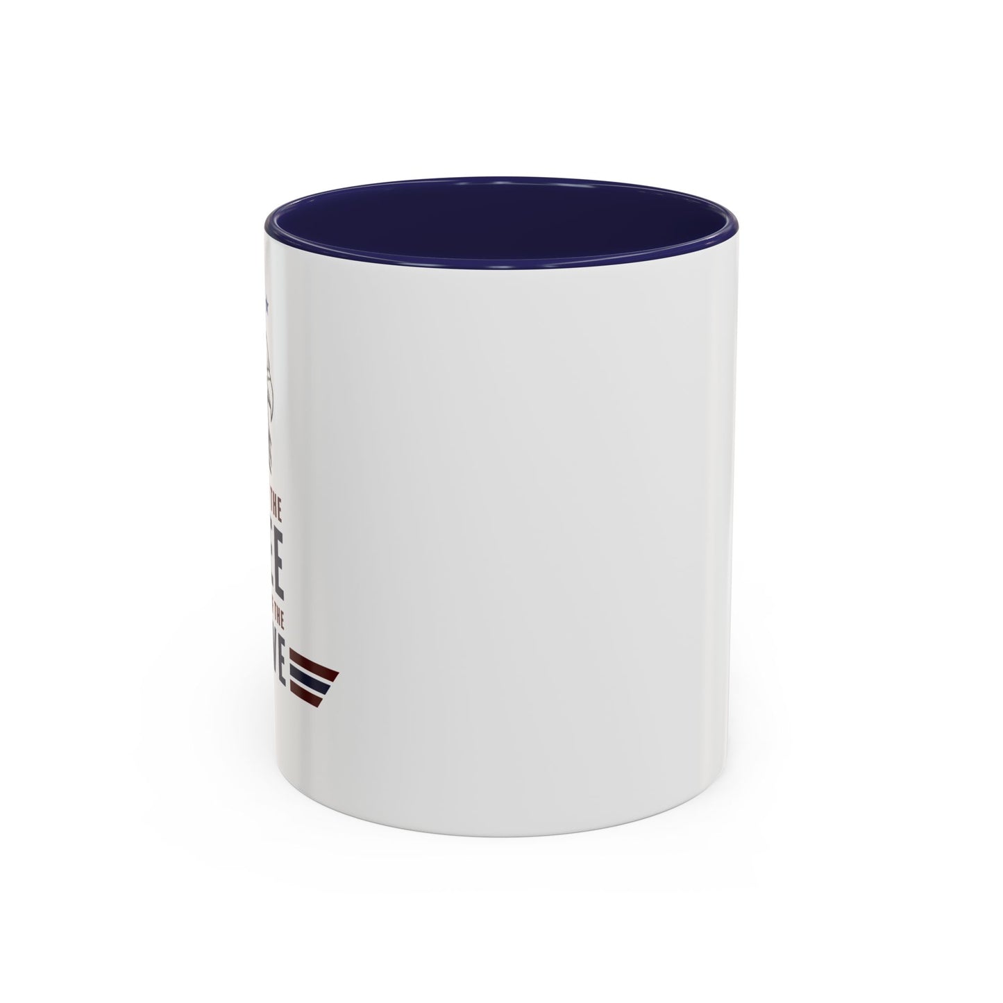 Patriotic Striped Accent Coffee Mug (11/15oz)