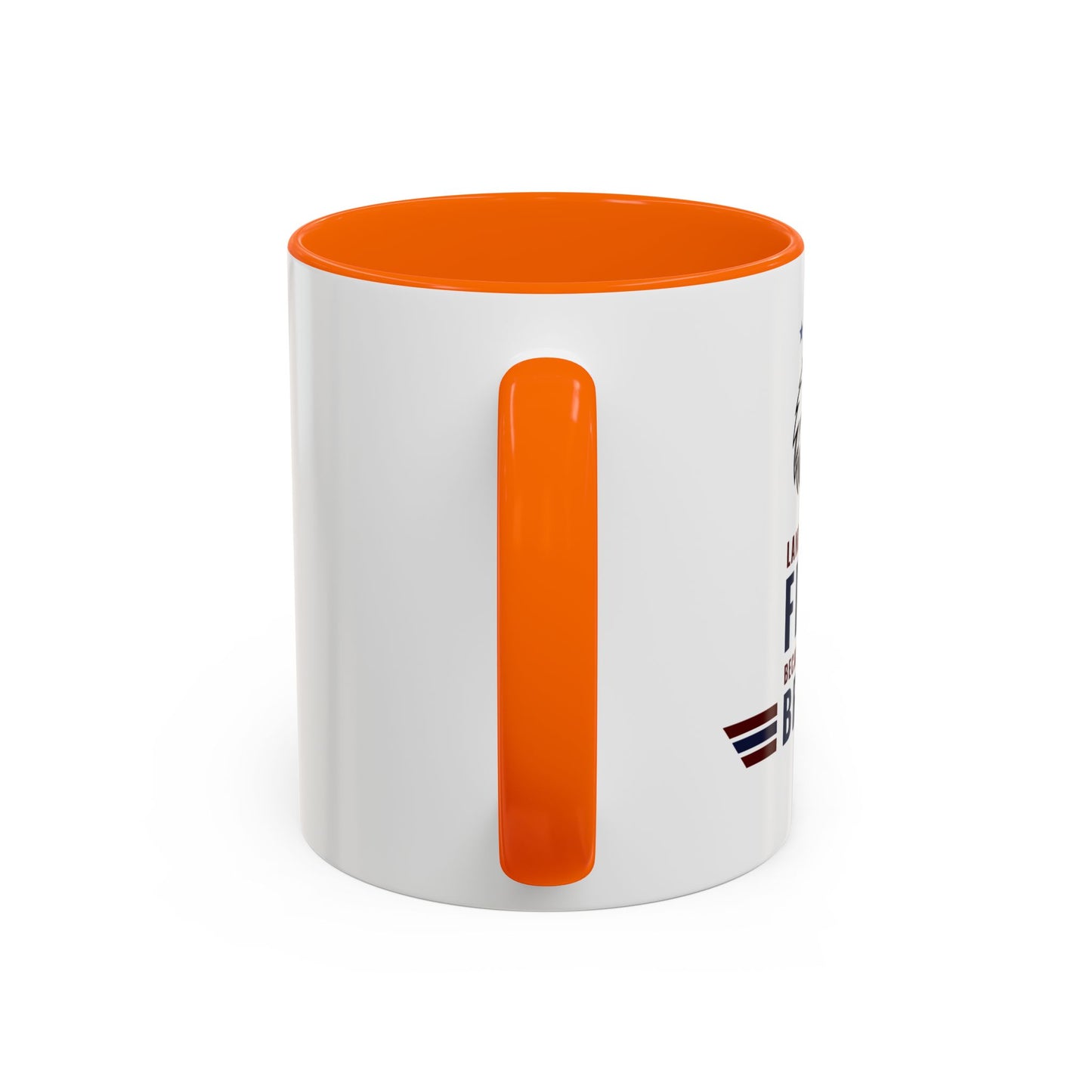 Patriotic Striped Accent Coffee Mug (11/15oz)